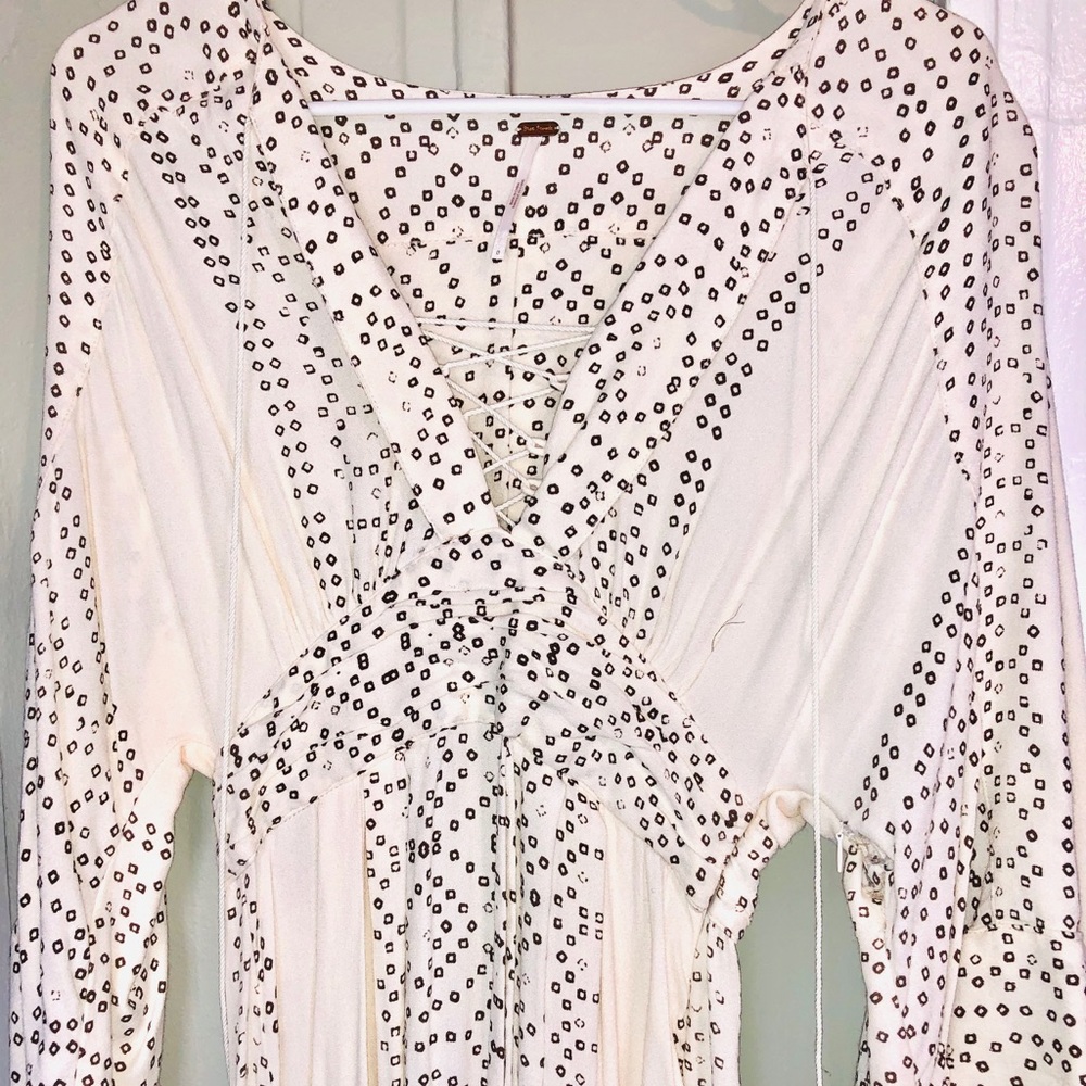 free people maxi boho dress